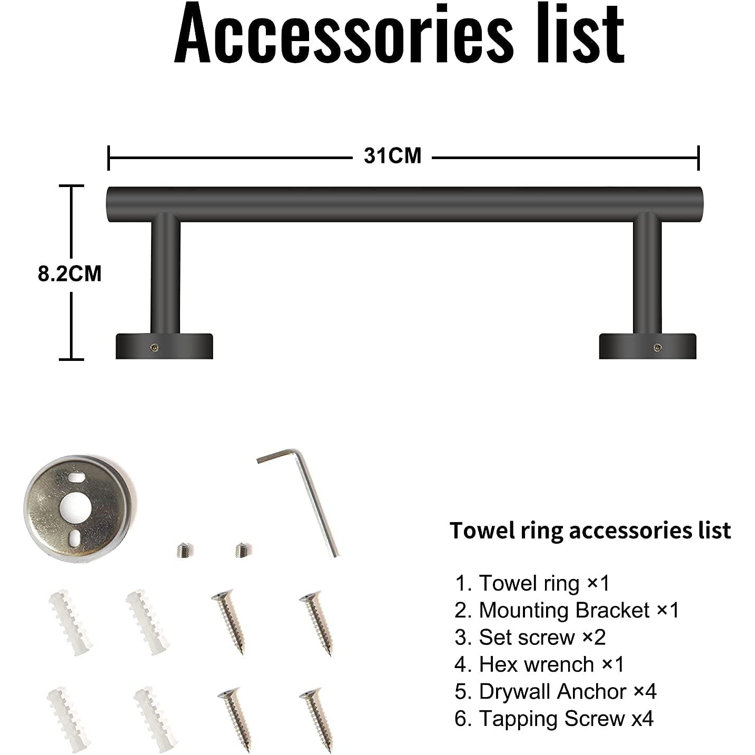 Towel mounting online bracket